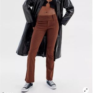 NWT UO Belted Low Rise Trouser Pant